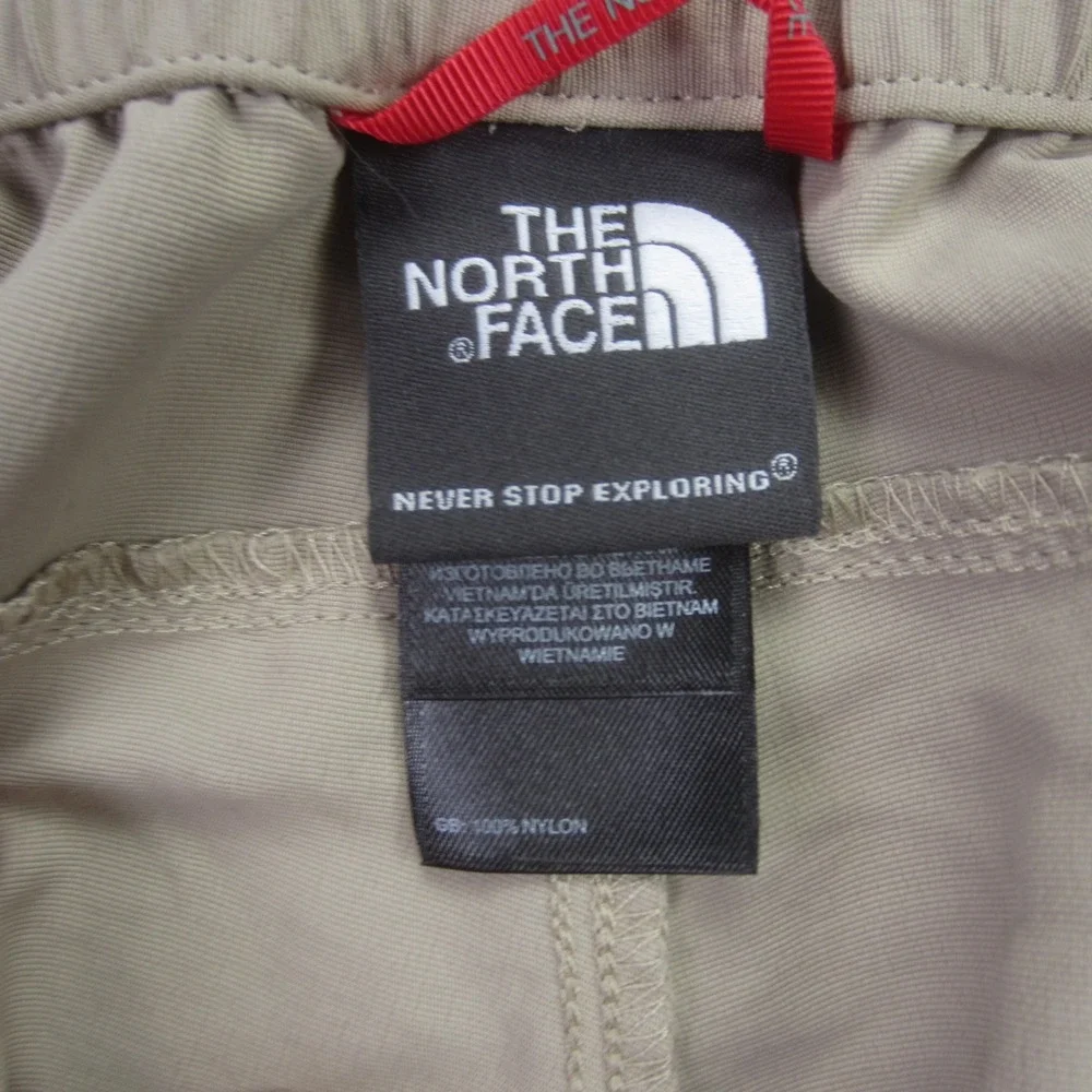 The North Face Pants Mens XXL Khaki Tan Convertible Nylon Zip‎ Ankle Hiking